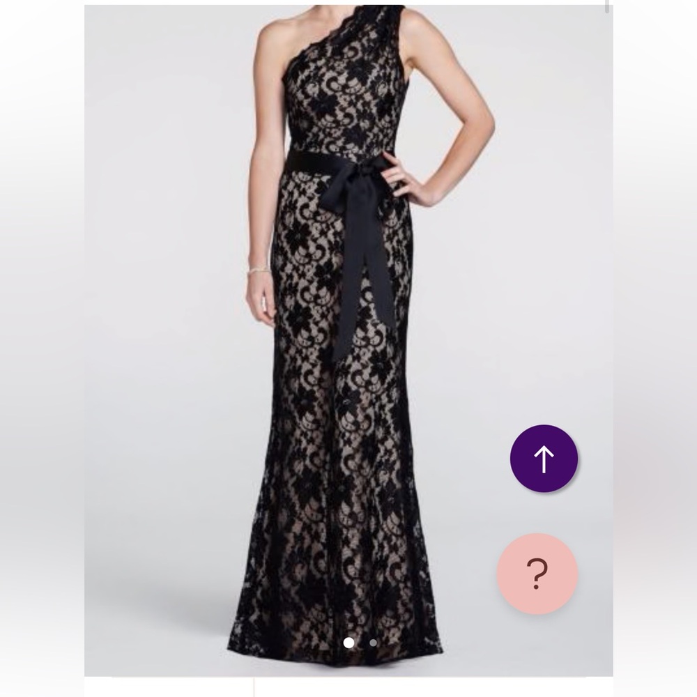 Beautiful Betsy & Adam all over lace gown size 4